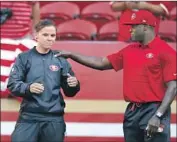  ?? D. Ross Cameron Associated Press ?? KATIE SOWERS is beginning her second season as an offensive assistant with the 49ers.