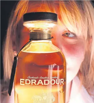  ?? Picture: Getty. ?? Edradour distillery also saw its water supply running low.