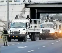  ?? RICARDO SÁNCHEZ/EL SOL DE IRAPUATO ?? Guardia Nacional es inoperante.