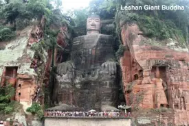  ??  ?? Leshan Giant Buddha