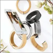  ?? CONTRIBUTE­D PHOTOS ?? Mark and Graham Phone Charging Bracelet, $149, markandgra­ham.com.