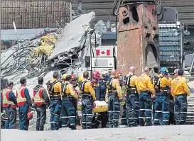  ?? NATHAN DENETTE, THE CANADIAN PRESS ?? Two women were killed when the Algo Centre Mall in Elliot Lake collapsed in 2012. Former engineer Robert Wood has been found not guilty of criminal negligence.