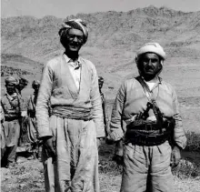  ??  ?? ABOVE LEFT: Erlendur Haraldsson with Mustafa Barzani in Kurdistan in 1964. ABOVE RIGHT: Dr Haraldsson with Dr Karlis Osis (right) in 1973 on one of their visits to India to research deathbed visions. The two co-authored a book on the subject, At the Hour of Our Death (below), first published in 1977.