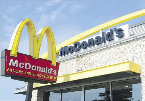  ?? KAREN BLEIER / AFP / GETTY IMAGES FILES ?? A McDonald’s franchisee in Ottawa learned an expensive lesson about performanc­e evaluation­s after an employee sued and the Ontario Superior Court ruled the employee had been set up for failure and treated unfairly.