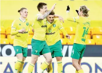  ??  ?? Norwich City have moved into the Premier League.