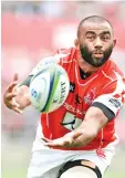  ?? — AFP photo ?? Strong leader: Sunwolves and Japan captain Michael Leitch.