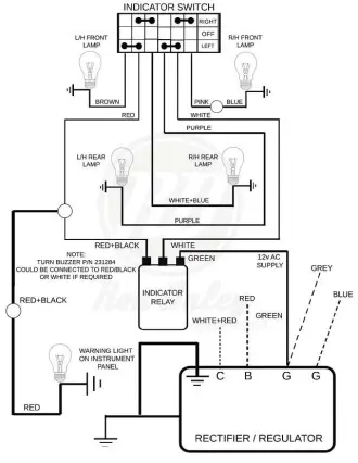  ??  ?? Wiring diagrams can be accessed free of charge at www.rondaleysc­ooters.co.uk