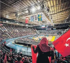  ?? FOTO: FIBA ?? Lleno en Estocolmo. Suecia recibió a Turquía en un gran ambiente en la capital