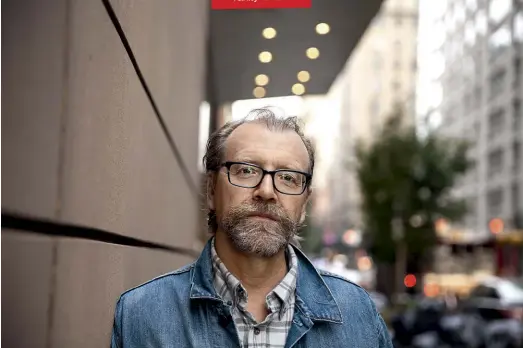  ?? foto RAMIN TALAIE ?? IL PIÙ AMATO George Saunders, 60 anni, americano. Nel 2017, con il romanzo Lincoln nel Bardo, ha vinto il Man Booker Prize. Insegna alla Syracuse University, nello Stato di New York.