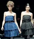  ?? (foto LaPresse) ?? In passerella La sfilata di Emporio Armani