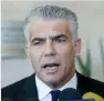  ?? (Marc Israel Sellem/The Jerusalem Post) ?? YAIR LAPID