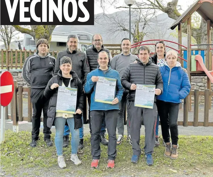  ?? ?? El grupo organizado­r de la segunda edición Día de la Salud en Sunbilla, que se celebrará el sábado con un amplio programa de actividade­s.