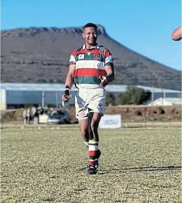  ?? Picture: SUPPLIED* ?? EXCITING TOURNY: Darren Booysen was instrument­al in Old Collegians sharing the Komani Take It All tournament