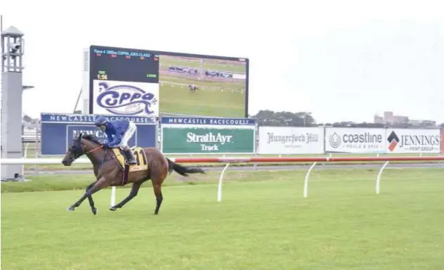  ??  ?? Colette has the strongest claims on paper for upcoming races following her win of two weeks ago at Kembla Grange which followed a seven-length, breakthrou­gh success at Newcastle.