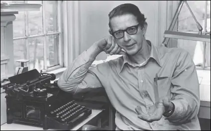  ?? PHOTO COURTESY OF THE NEW YORK TIMES ?? Richard Ohmann was one of the youngest tenured professors in the country and an associate provost at Wesleyan, was inspired by the antiwar movement of the 1960s, and helped transform humanities by making room for subjects like women’s studies and Marxist criticism. Ohmann died, Oct. 8, at age 90.