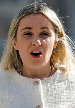  ?? ?? NO ANSWERS: TD Nolan has quizzed Justice Minister Helen McEntee