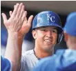  ?? BRUCE KLUCKHOHN, USA TODAY SPORTS ?? Cheslor Cuthbert scored 19 runs in his first 23 games.