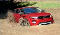  ?? SUPPLIED ?? Brands like Land Rover can give even a soft-roader like the Range Rover Evoque adventure-potential.