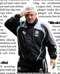  ??  ?? Veteranen Kevin Keegan var orolig.