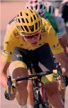  ?? REUTERS ?? Chris Froome, britannico, 32 anni, punta a vincere il quarto Tour de France