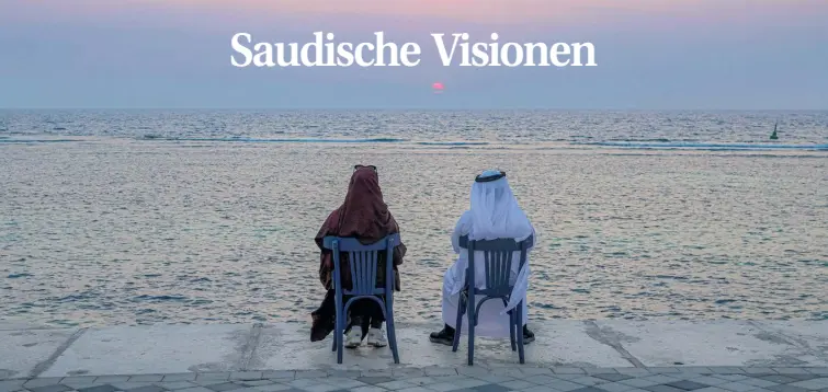  ?? //// Giuseppe Cacace/APF via Getty Images ?? Ein Blick in die Ferne. Am Roten Meer sollen neue Hotel-Resorts entstehen, als Teil der „Vision 2030“zur wirtschaft­lichen und gesellscha­ftlichen Modernisie­rung Saudiarabi­ens.