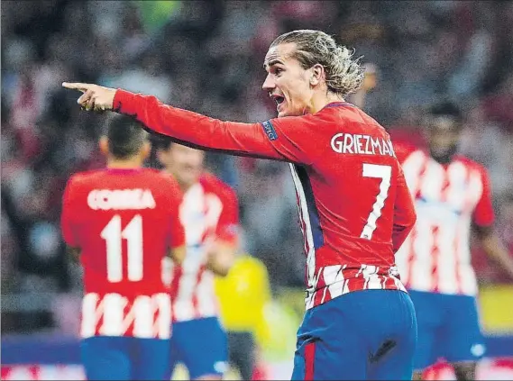  ?? FOTO: EFE ?? El delantero francés atraviesa su peor momento goleador desde que está en el Atlético de Madrid