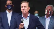  ?? Erik Trautmann / Hearst Connecticu­t Media ?? Gov. Ned Lamont