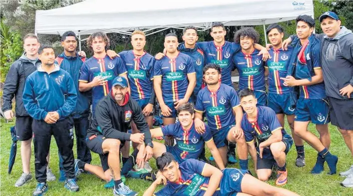  ?? Photos / Supplied ?? Rotorua Boys’ High School are the Bay of Plenty Under-19 Sevens champions.