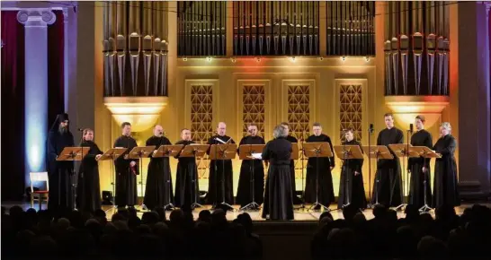  ?? (DR) ?? Événement exceptionn­el , aujourd’hui, à  heures à la cathédrale avec le concert du choeur du Patriarcat russe de Moscou dans le cadre du XVIIe Festival d’art sacré.