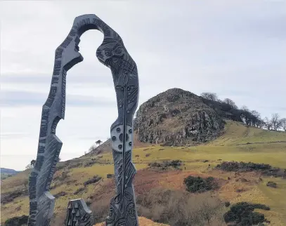  ??  ?? Picture of the week comes from Sarah Robertson of Greenhills, who took this shot of the Wallace monument at Loudon Hill in East Ayrshire