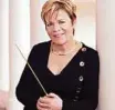  ?? APA ?? Kompetent, passionier­t, zielstrebi­g: Dirigentin Marin Alsop (61)