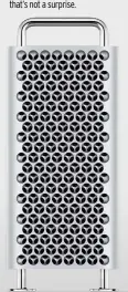  ??  ?? The new Mac Pro has been designed to be as configurab­le as possible.