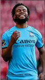  ??  ?? WINNER: Barnet striker Shaquile Coulthirst