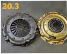  ??  ?? 20.3clutch
The Centerforc­e
and pressure plate are very well weighted and set up for mating Chevy power to the Toyota drivetrain. The pedal is light and easy to modulate over rough terrain, and provides plenty of renowned Centerforc­e holding power.