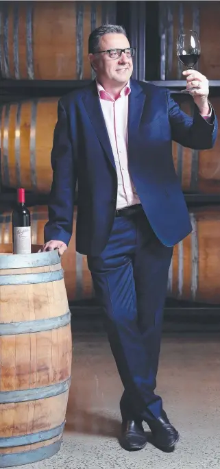  ?? Picture: THE AUSTRALIAN ?? Treasury Wine Estates CEO Tim Ford is optimistic.