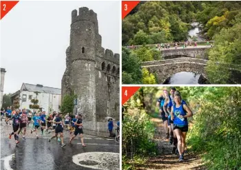  ??  ?? 1. Keswick Trail Half Marathon; 2. Swansea Half Marathon; 3. Loch Ness Marathon; 4. Farnham Pilgrim Half Marathon. You probably have your own favourite, but if not, these four events will provide all the race-day thrills you’ve been missing over the last year
2
3
4