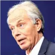  ?? | AP ?? FORMER British prime minister Tony Blair.