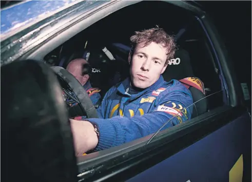  ?? Picture / Allsport ?? Colin McRae endeared himself to Kiwi fans with his brilliant driving and easygoing attitude.