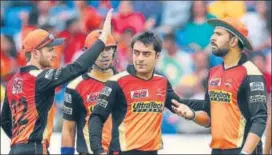  ?? BCCI ?? Sunrisers Hyderabad need to win both matches from here on to qualify for the playoffs.