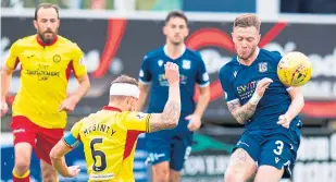  ??  ?? A late collapse saw Dundee lose 3-1 to Partick Thistle at the weekend.