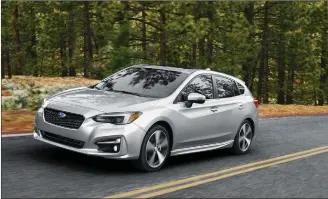  ??  ?? 2018 Subaru Imprezza