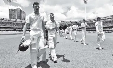  ?? - AFP photo ?? Australia batsman Cameron Bancroft confirmed in a television interview last month it was David Warner who asked him to alter the ball.