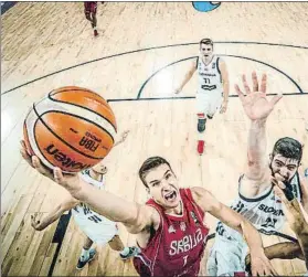  ?? FOTO: FIBA ?? Bogdan Bogdanovic en acción en el pasado Eurobasket