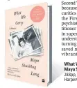  ??  ?? What We Carry: A Memoir Maya Shanbhag Lang 288pp, ~499 HarperColl­ins