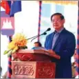  ?? HENG CHIVOAN ?? Interior Minister Sar Kheng issues a directive to allow registered civil society organisati­ons to carry out activities without restrictio­n or prior notice.