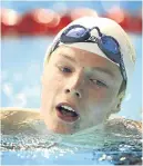  ??  ?? Duncan Scott won bronze in the 100m freestyle in Copenhagen.