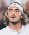  ??  ?? BENEFITS: Stefanos Tsitsipas.