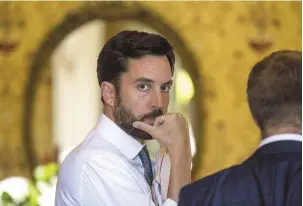  ??  ?? The bearded Eoghan Murphy (above) and be-capped Michael Healy Rae (below) have carefully groomed their image in a bid to project it to the electorate