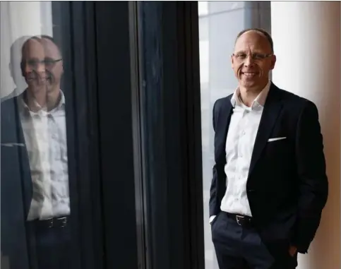  ??  ?? Nordeachef­en, Frank VangJensen, er stadig i gang med at skaere Nordea til som forretning, men han er tilfreds med udviklinge­n. Foto: Gregers Tycho