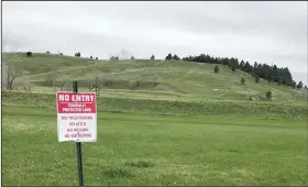  ?? (AP/Randi Oyan) ?? A hillside near the former Rapid City Indian School is seen Wednesday in Rapid City.